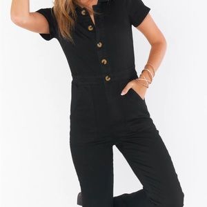 Show Me Your MuMu Emery Jumpsuit Black
